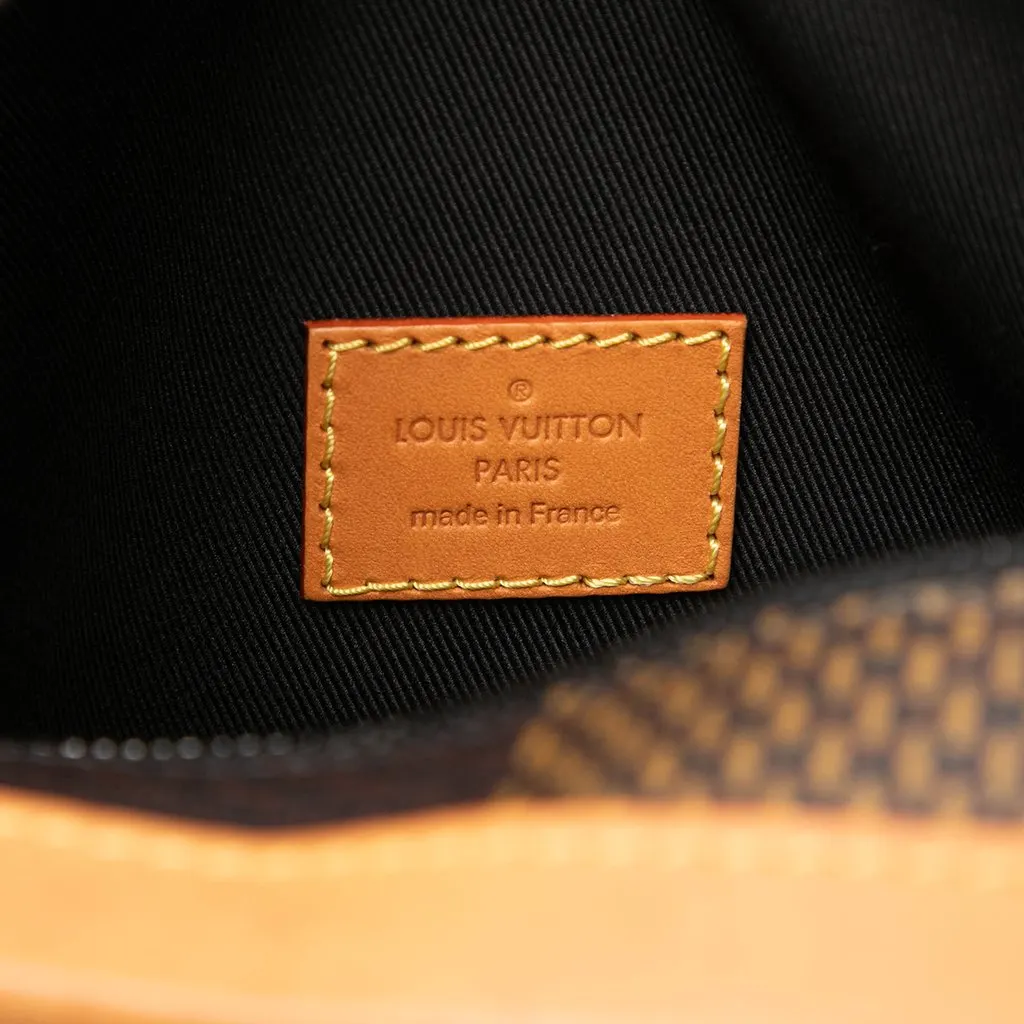 Louis Vuitton Nigo Giant Damier Ebene Monogram Soft Trunk Brown Canvas Very good - Box View