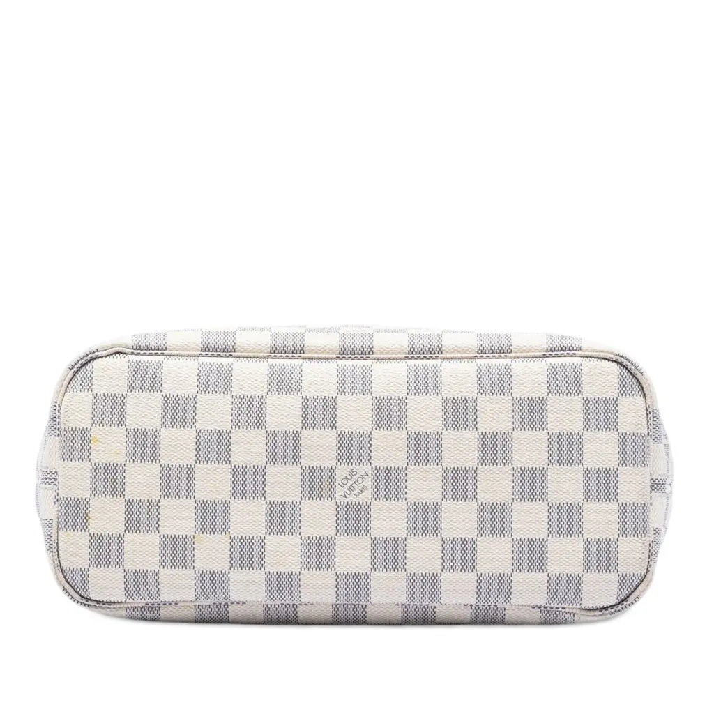 Louis Vuitton Damier Azur Neverfull PM White Very good - Inside View