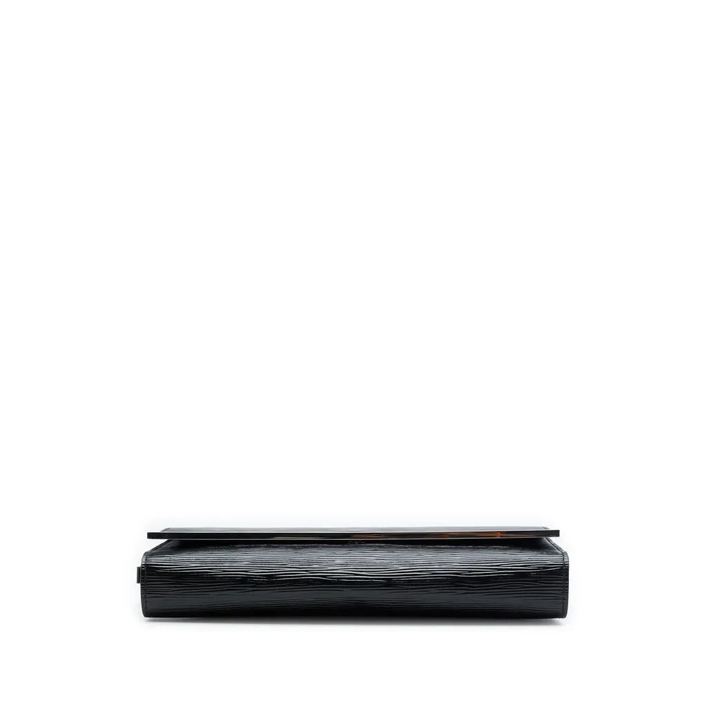 Louis Vuitton Electric Epi Sevigne Clutch Black Leather Very good - Inside View
