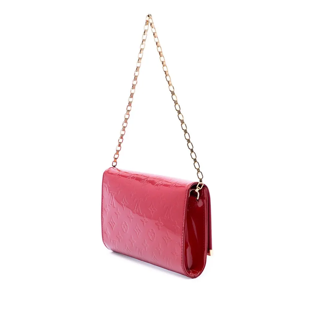 Louis Vuitton Monogram Vernis Ana Red Leather Very good - Back View