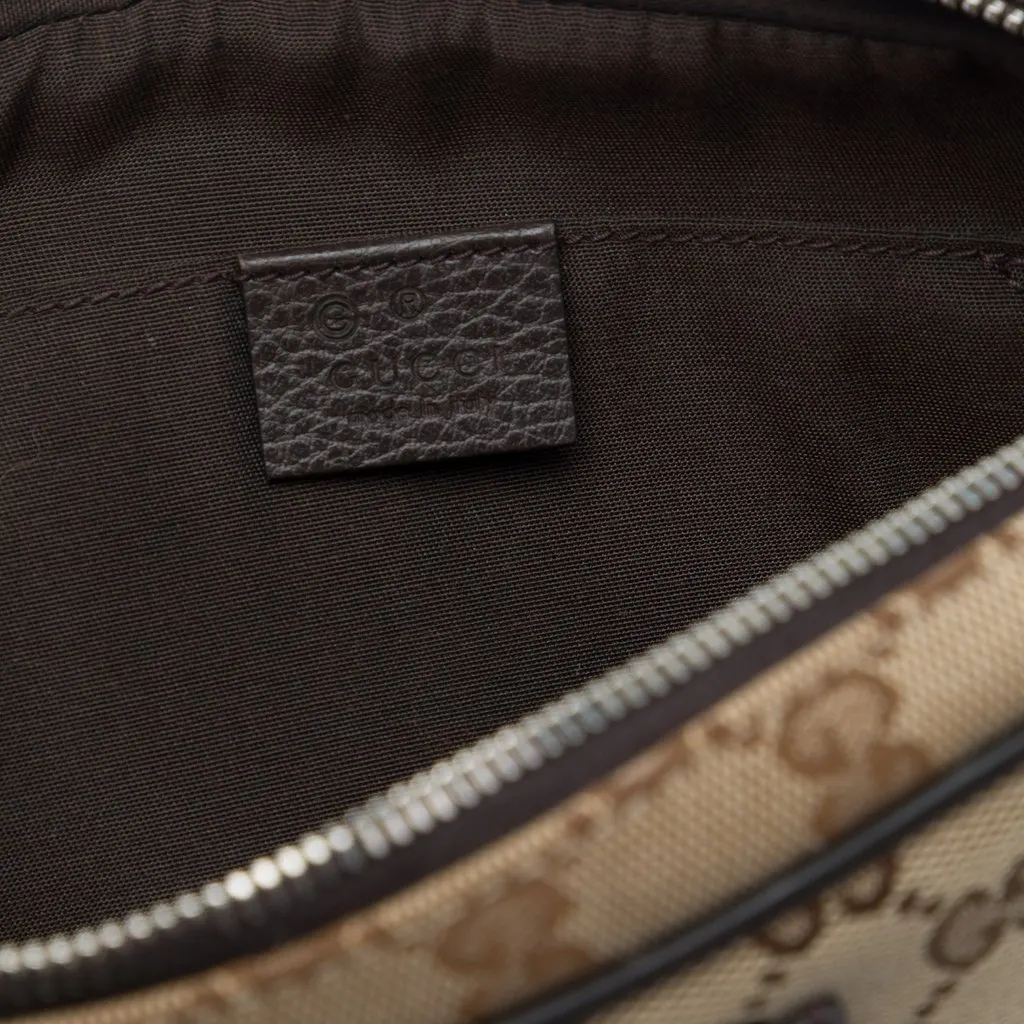 Gucci GG Canvas Belt Bag Beige Very good - Box View