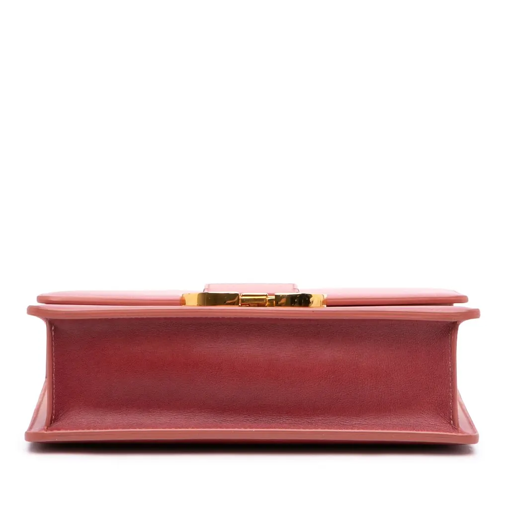 Dior Ombre Calfskin 30 Montaigne Box Bag Pink Leather Good - Inside View