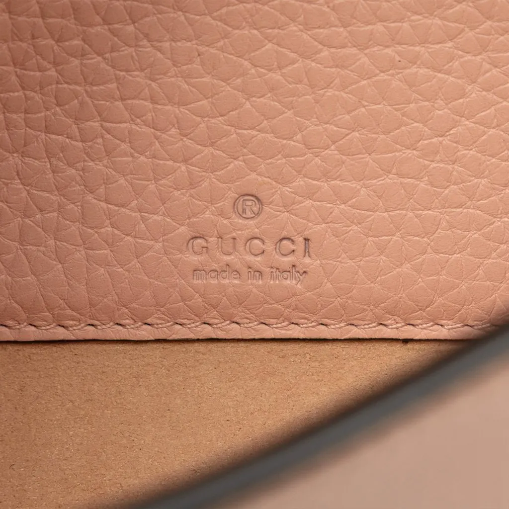 Gucci Calfskin Animalier Blind For Love Crossbody Pink Leather Very good - Box View