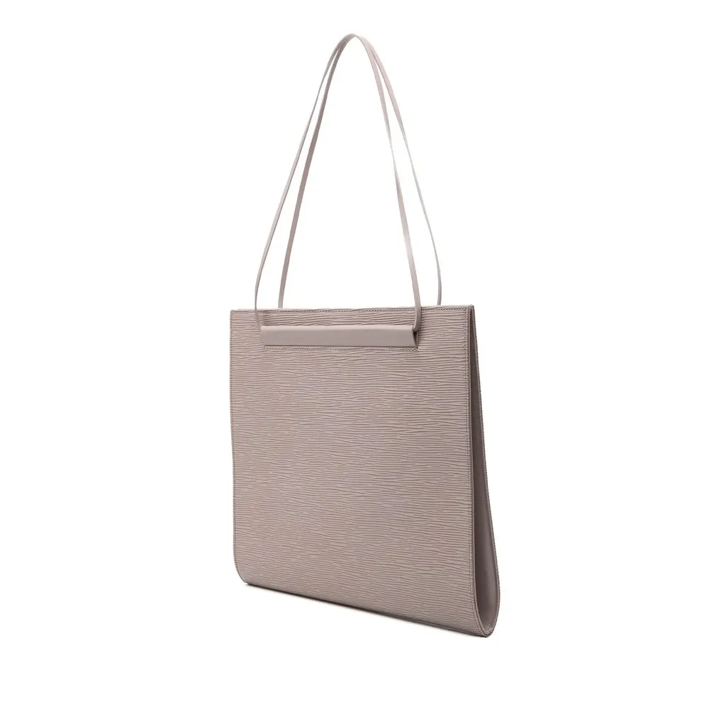 Louis Vuitton Epi Saint Tropez Purple Leather Very good - Back View