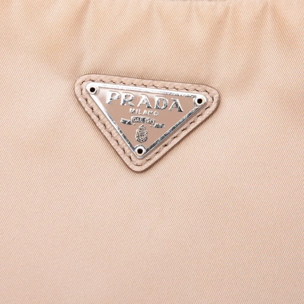 Prada Mini Tessuto Re Edition 2000 Shoulder Bag Beige Polyamide Very good - Box View