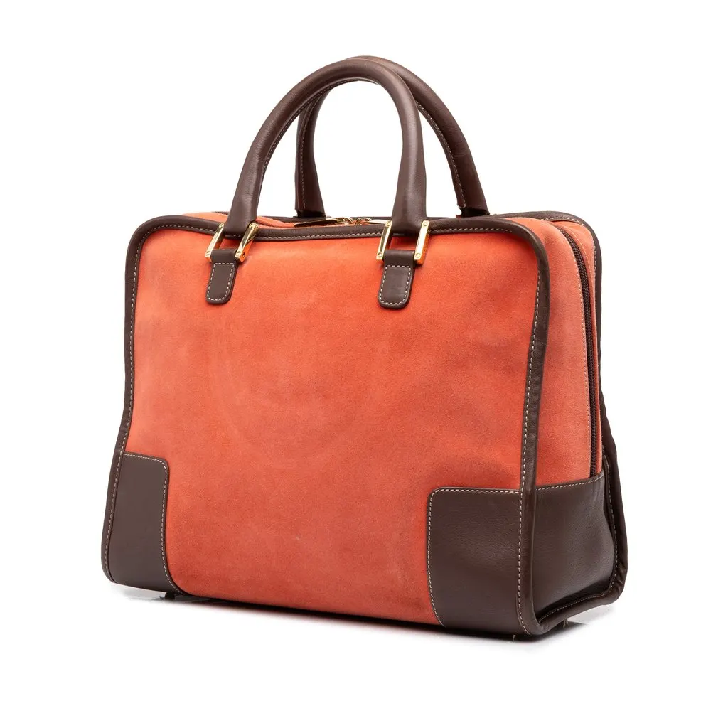 Loewe Suede Amazona 32 Orange Suede Good - Back View