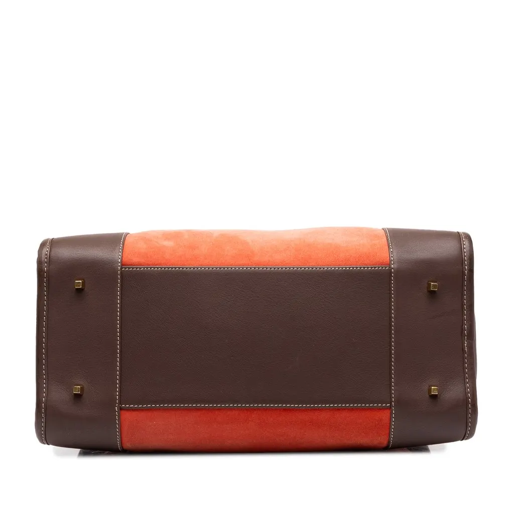 Loewe Suede Amazona 32 Orange Suede Good - Inside View