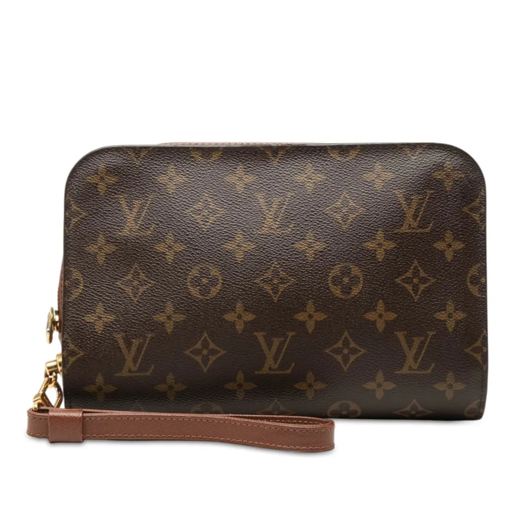 Louis Vuitton Monogram Orsay Brown Very good - Front View