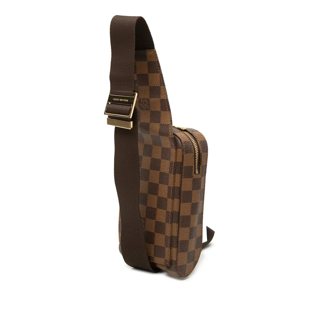 Louis Vuitton Damier Ebene Geronimos Brown Canvas Very good - Back View
