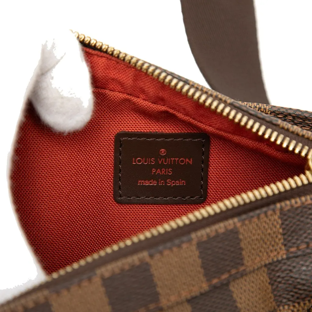 Louis Vuitton Damier Ebene Geronimos Brown Canvas Very good - Box View