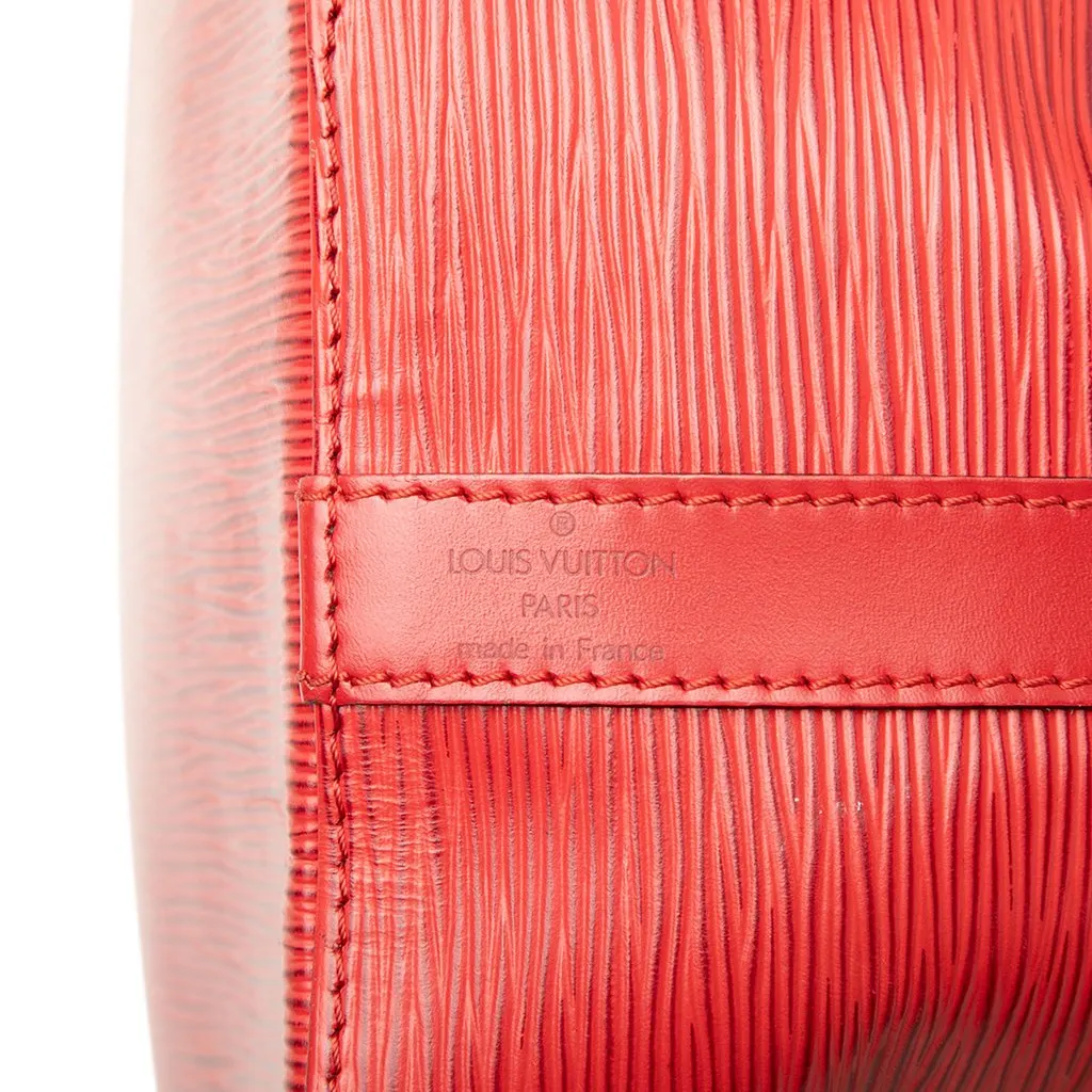 Louis Vuitton Epi Petit Noe Red Leather Very good - Box View
