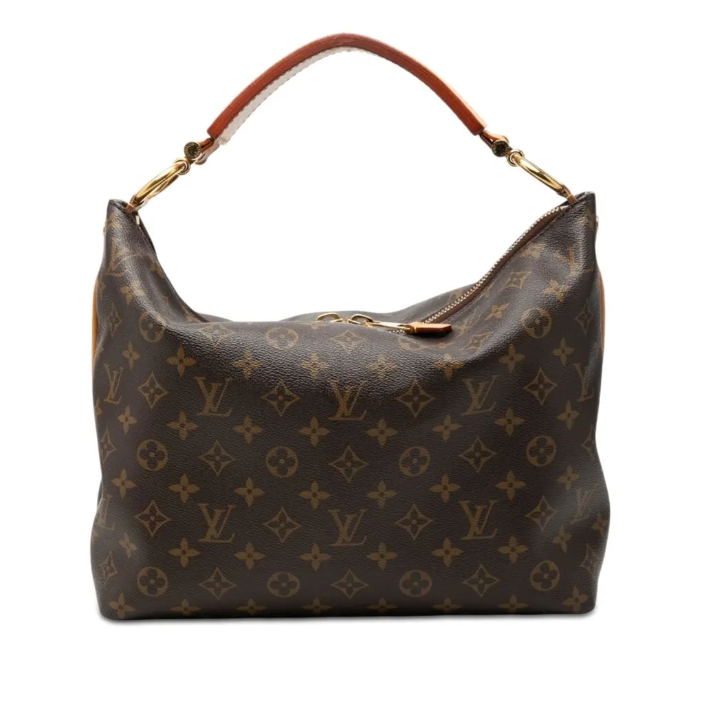 Louis Vuitton Monogram Sully PM Brown Very good - Front View