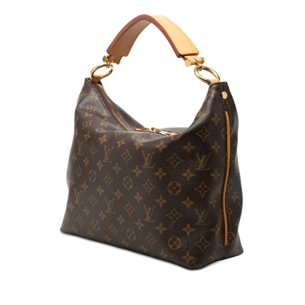 Louis Vuitton Monogram Sully PM Brown Very good - Back View