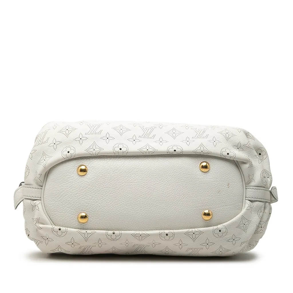 Louis Vuitton Monogram Mahina XS White Leather Very good - Inside View