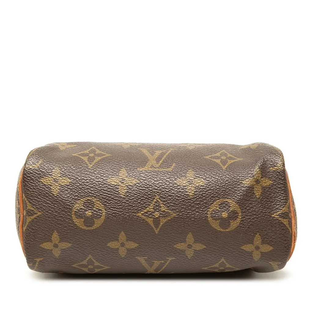 Louis Vuitton Monogram Mini Speedy HL Brown Canvas Good - Inside View