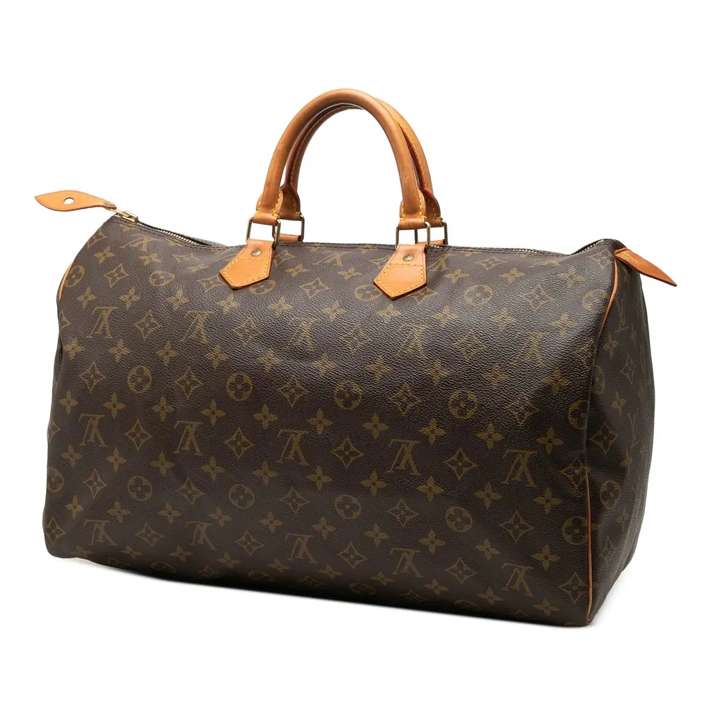 Louis Vuitton Monogram Speedy 40 Brown Very good - Back View