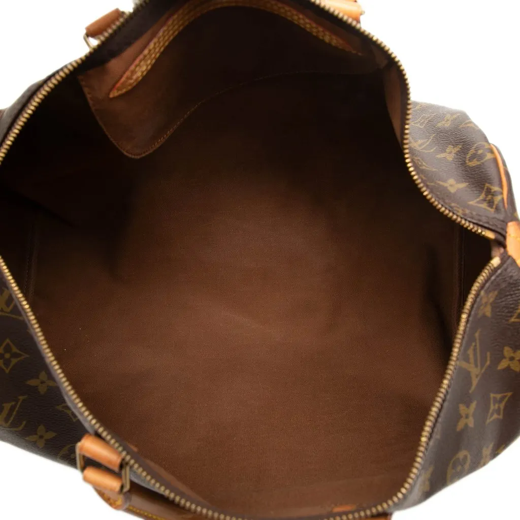 Louis Vuitton Monogram Speedy 40 Brown Very good - Model View