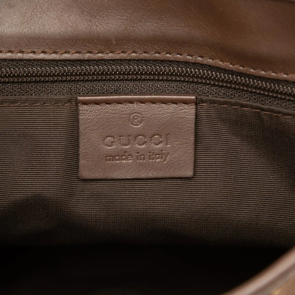 Gucci GG Canvas Jackie Hobo Brown Very good - Box View
