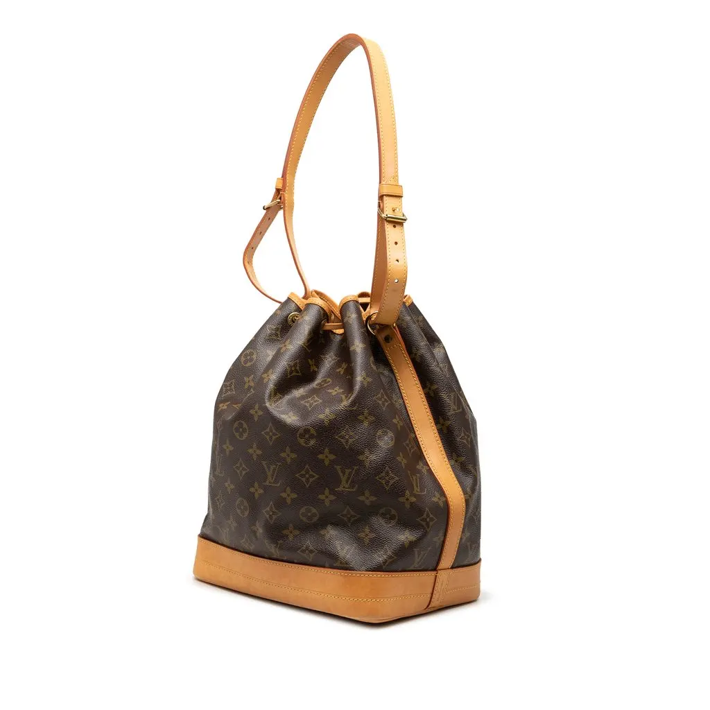 Louis Vuitton Monogram Noe GM Brown Very good - Back View