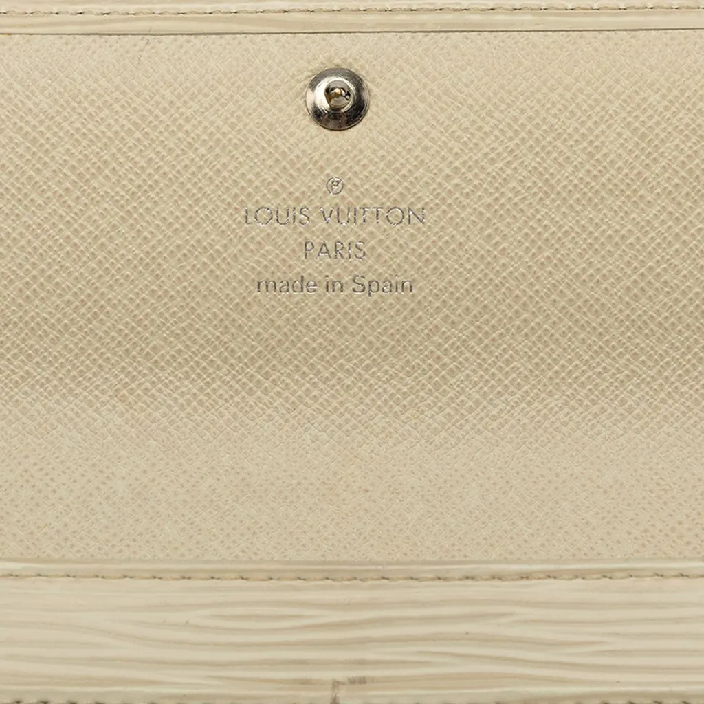 Louis Vuitton Epi Sarah Long Wallet White Leather Good - Box View