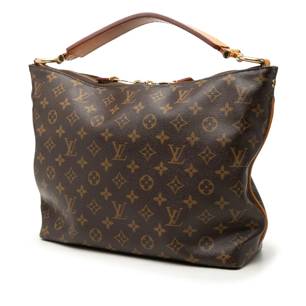 Louis Vuitton Monogram Sully PM Brown Canvas Very good - Back View