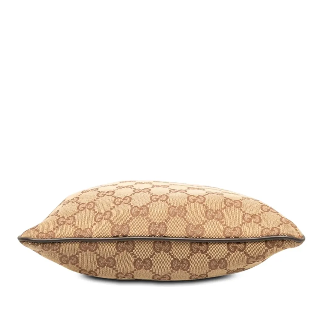 Gucci GG Canvas Web Crossbody Beige Canvas Very good - Inside View