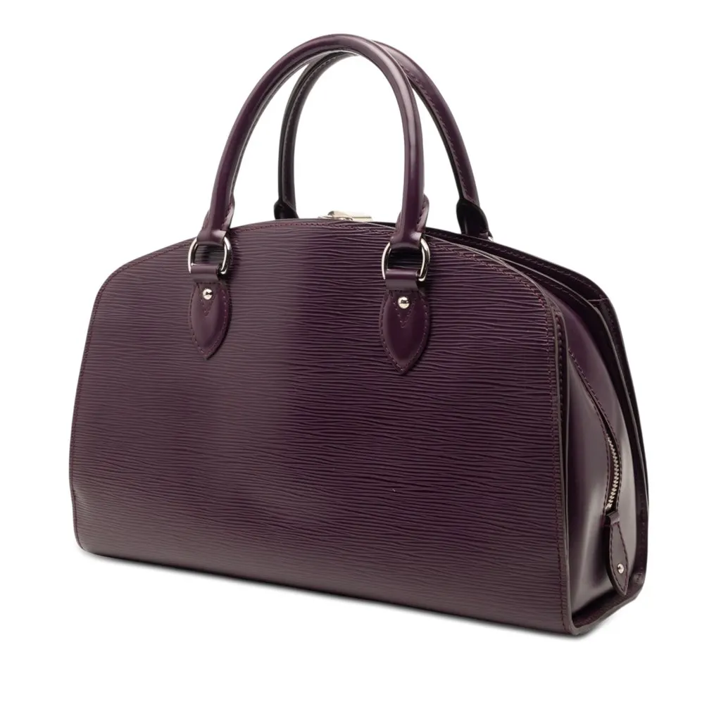 Louis Vuitton Epi Jasmine Purple Leather Very good - Back View