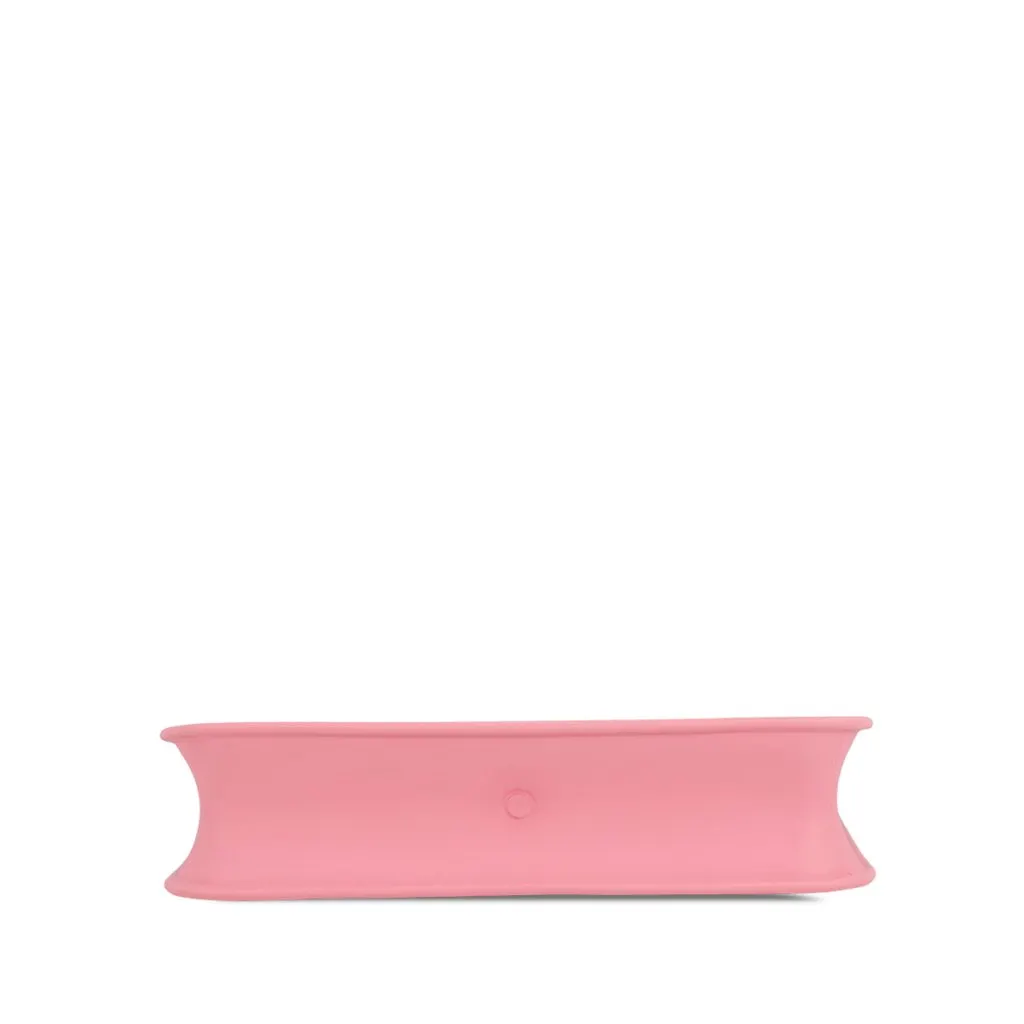 Gucci Kids GG Rubber Tote Pink Polyester Good - Inside View
