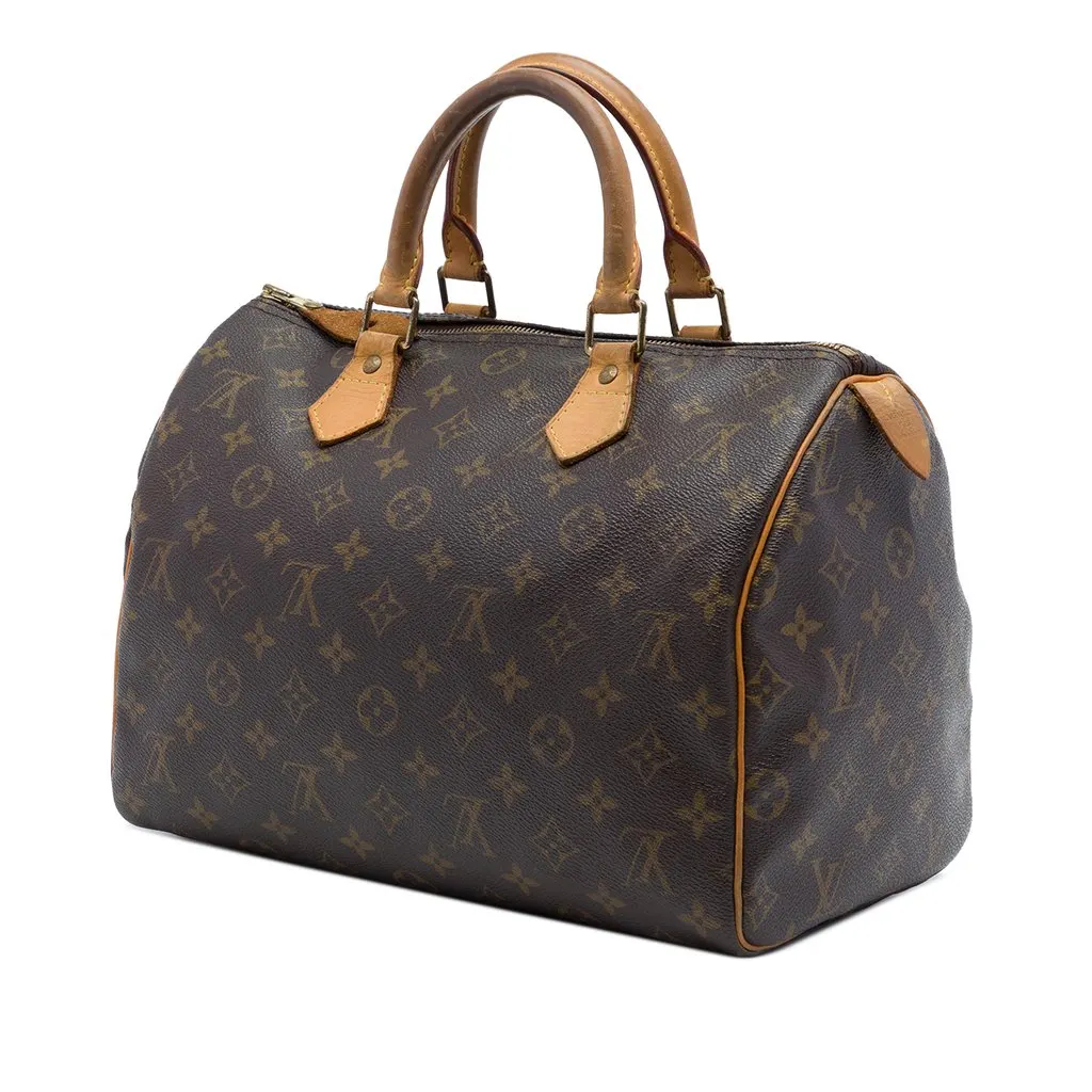 Louis Vuitton Monogram Speedy 30 Brown Very good - Back View