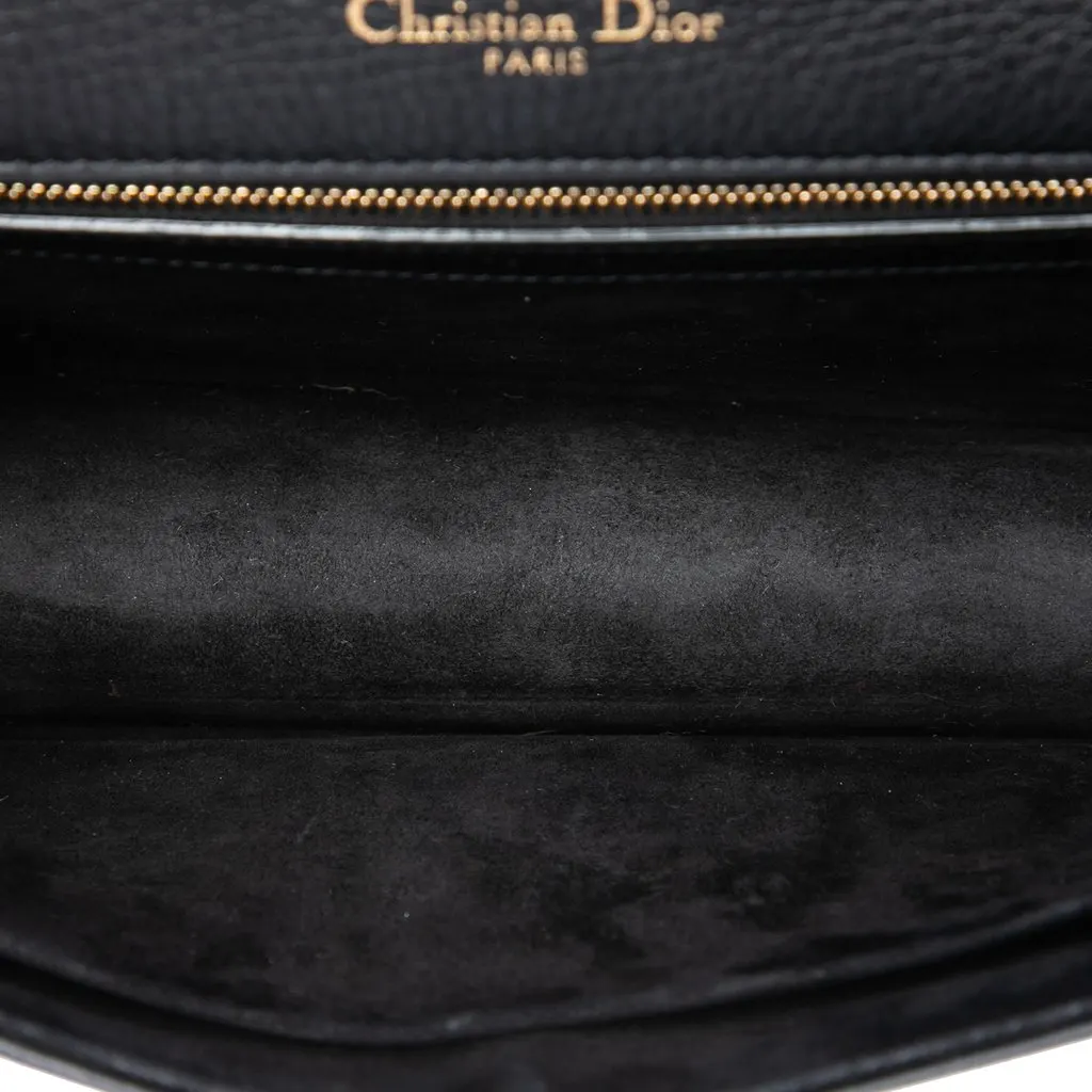 Dior Medium Calfskin Diorama Flap Black Leather Very good - Model View