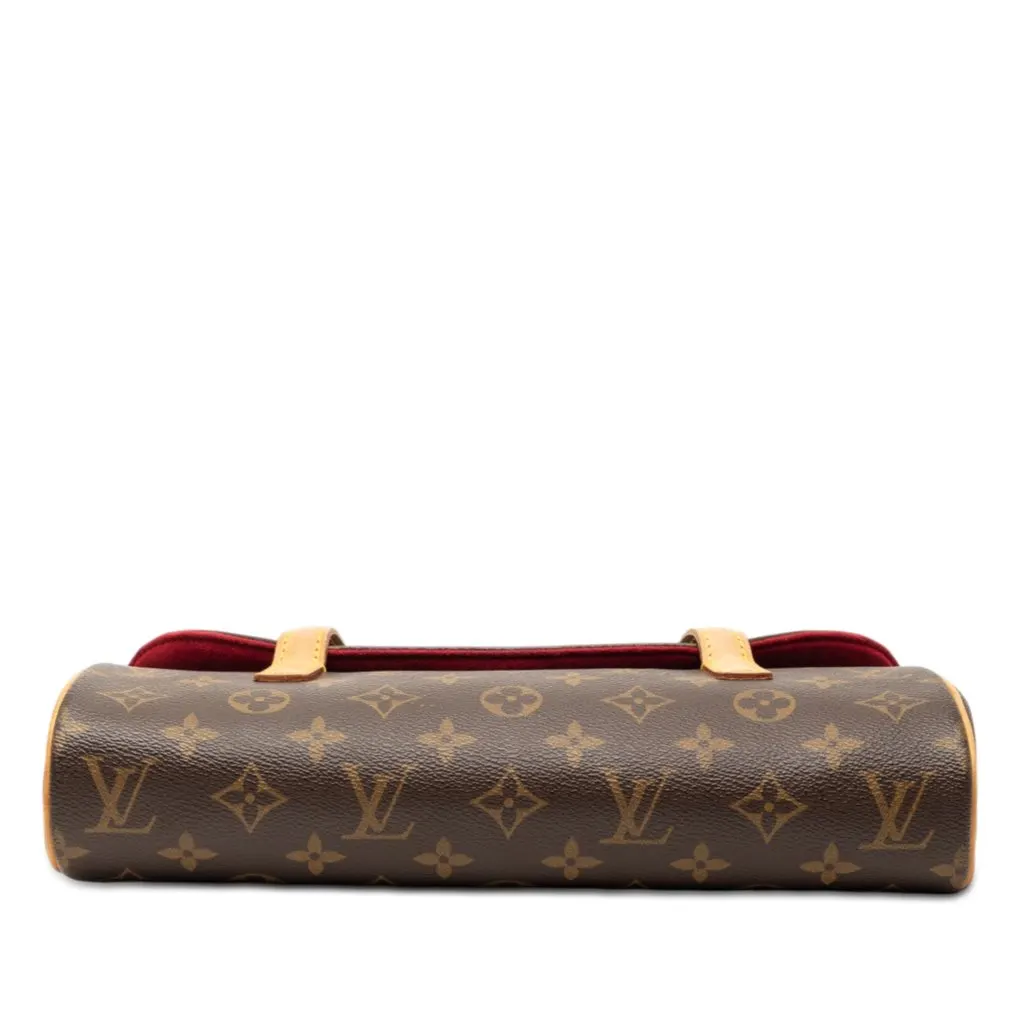 Louis Vuitton Monogram Sonatine Brown Very good - Inside View