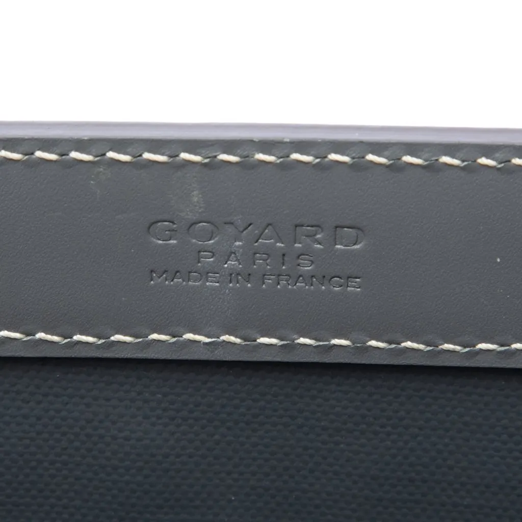 Goyard Goyardine Bellechasse PM Grey Canvas Good - Box View