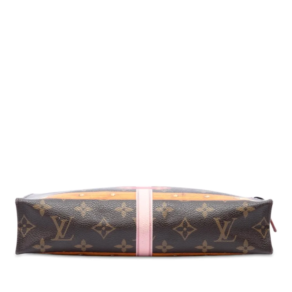 Louis Vuitton Monogram Summer Trunks Toiletry Pouch 26 Brown Very good - Inside View