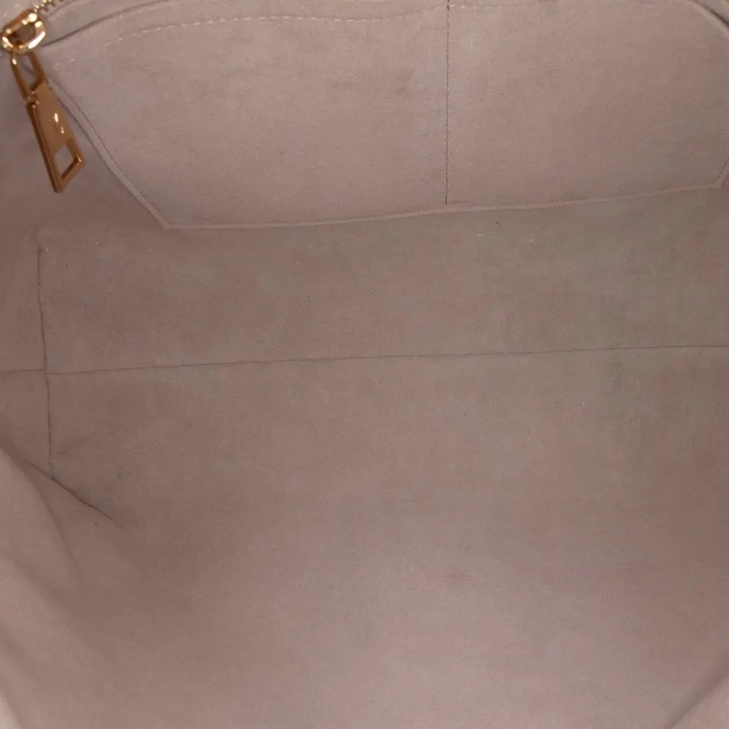 Louis Vuitton Monogram Empreinte CarryAll MM Brown Leather Very good - Model View