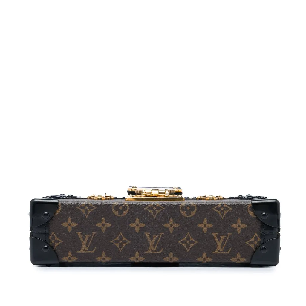 Louis Vuitton Monogram Petite Malle Brown Very good - Inside View