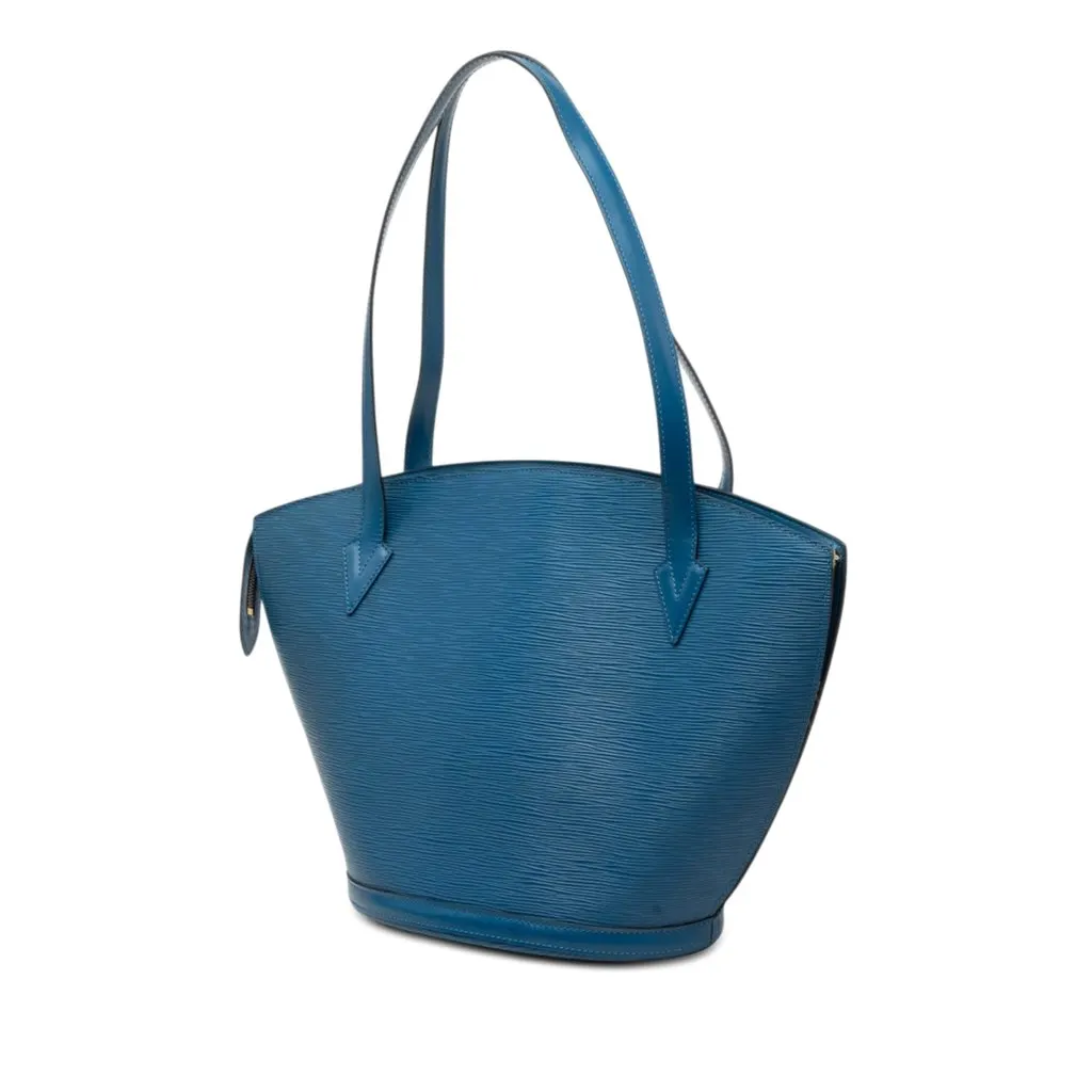 Louis Vuitton Epi Saint Jacques GM Long Strap Blue Leather Very good - Back View