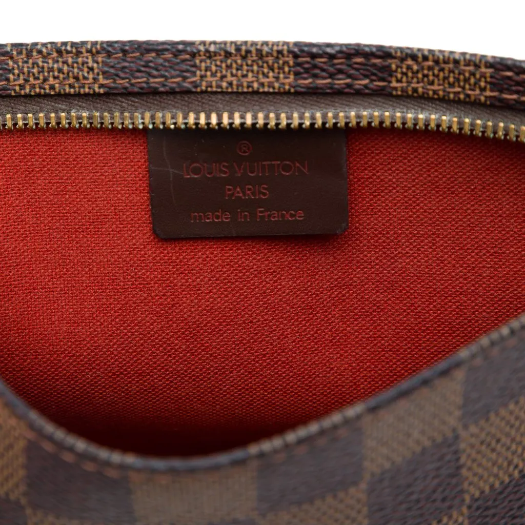 Louis Vuitton Damier Ebene Pochette Accessoires Brown Canvas Very good - Box View