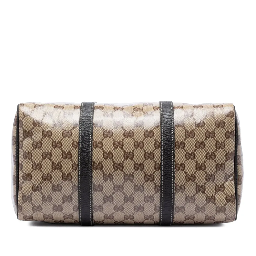 Gucci Medium GG Crystal Joy Boston Bag Beige Very good - Inside View