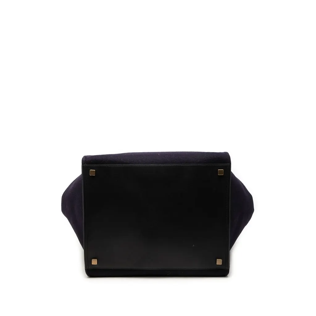 Celine Medium Felt Phantom Luggage Tote Purple Very good - Inside View