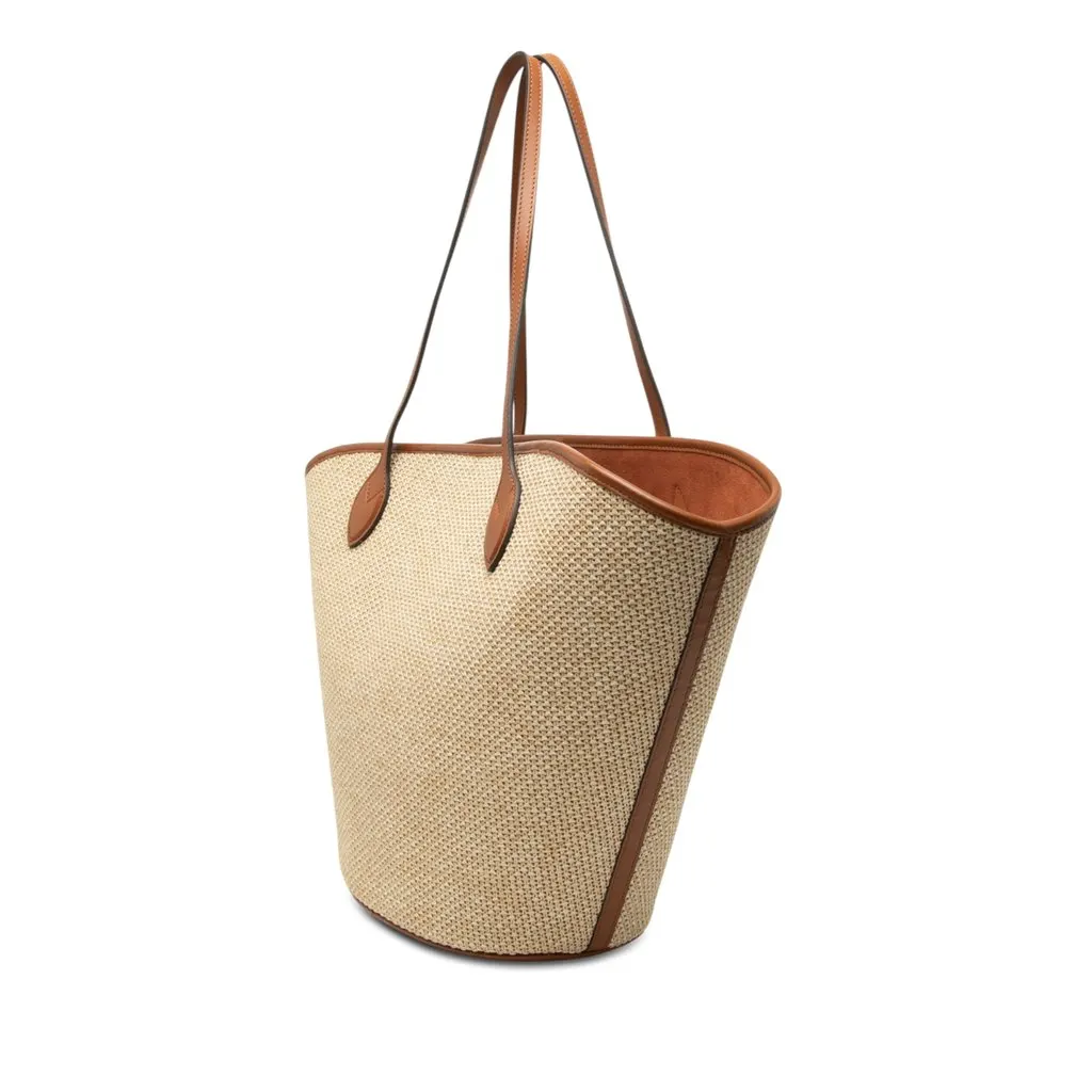 Louis Vuitton Raffia Saint Jacques Beige Very good - Back View