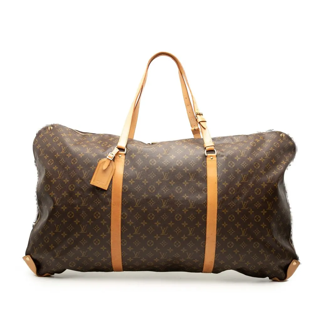 Louis Vuitton Monogram Kabul Garment Bag Brown Good - Front View