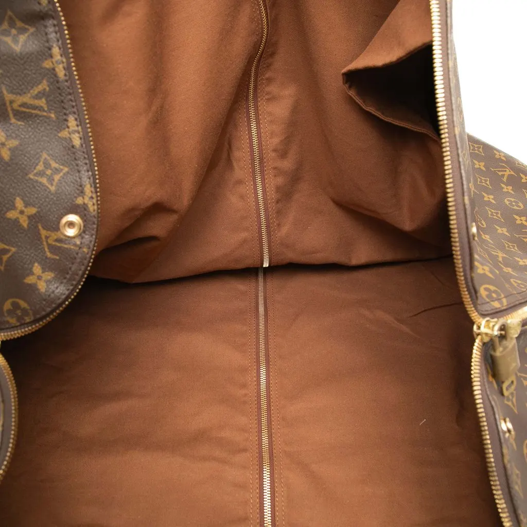 Louis Vuitton Monogram Kabul Garment Bag Brown Good - Model View