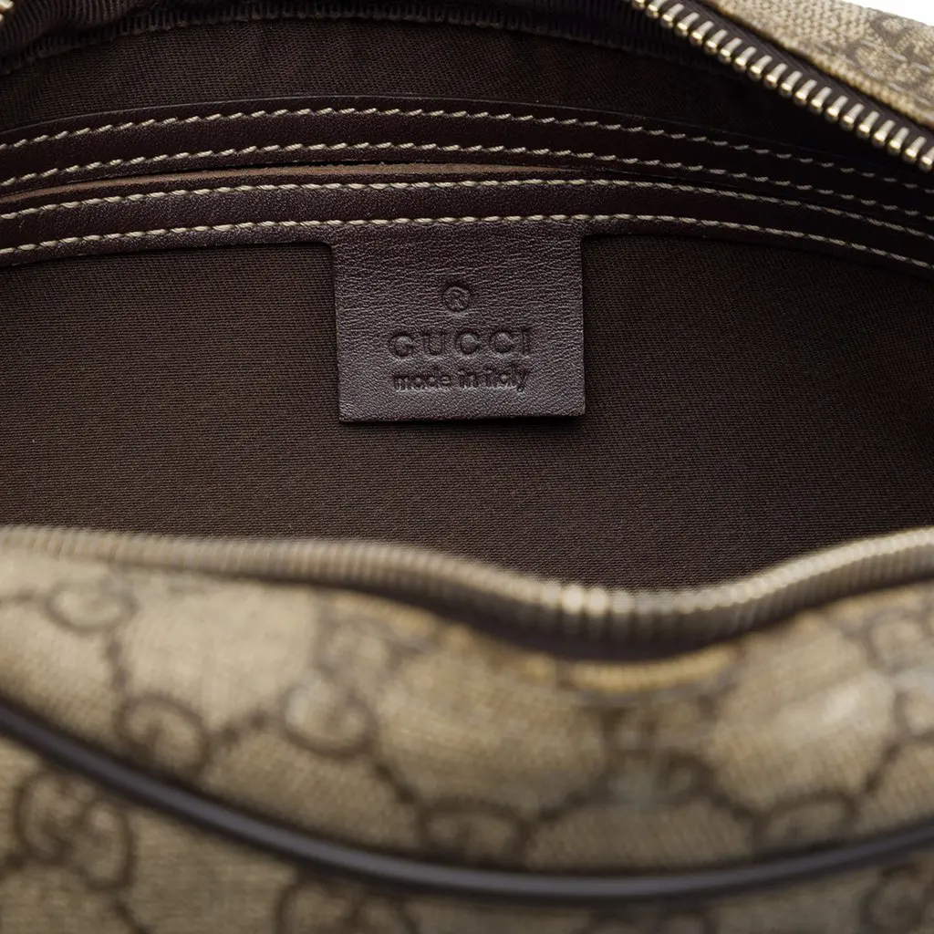 Gucci GG Supreme Crossbody Beige Canvas Good - Box View