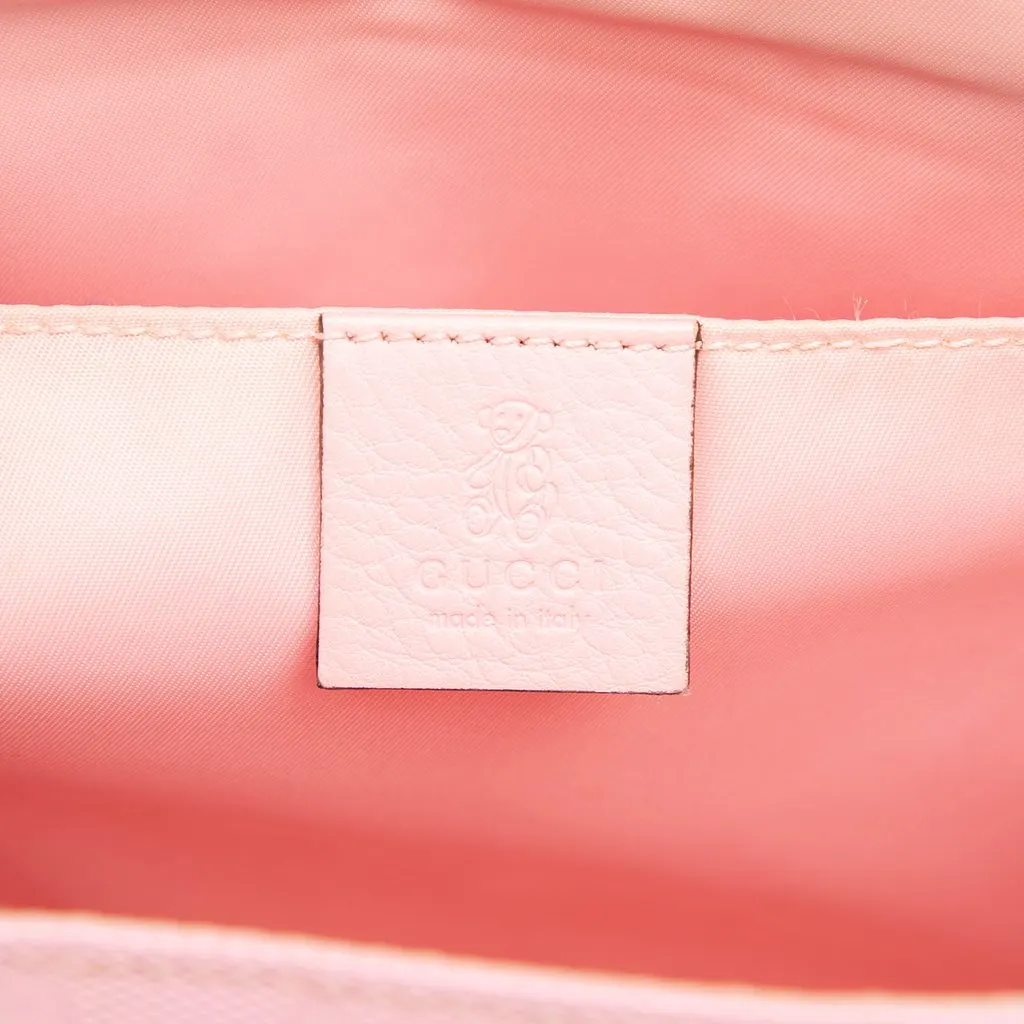 Gucci GG Imprime Backpack Pink Canvas Good - Box View