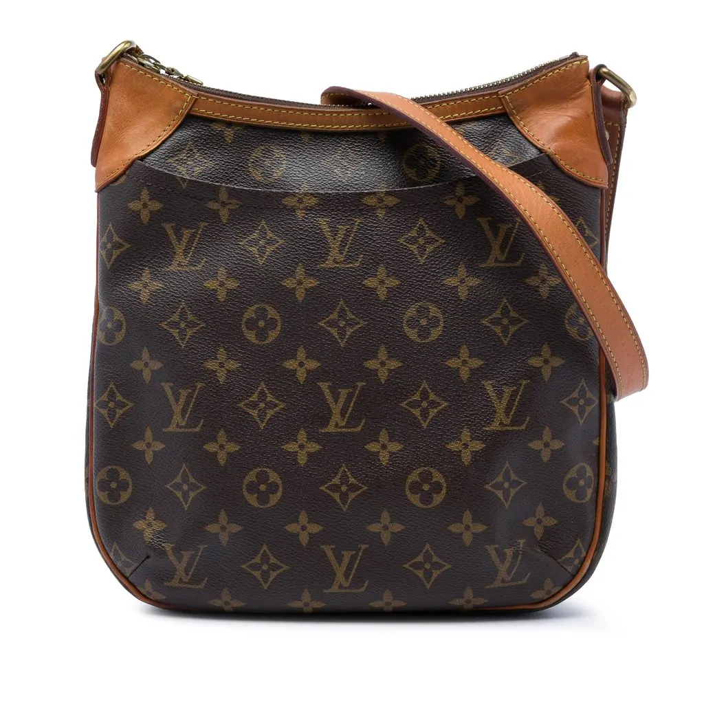 Louis Vuitton Monogram Odeon PM Brown Very good - Front View