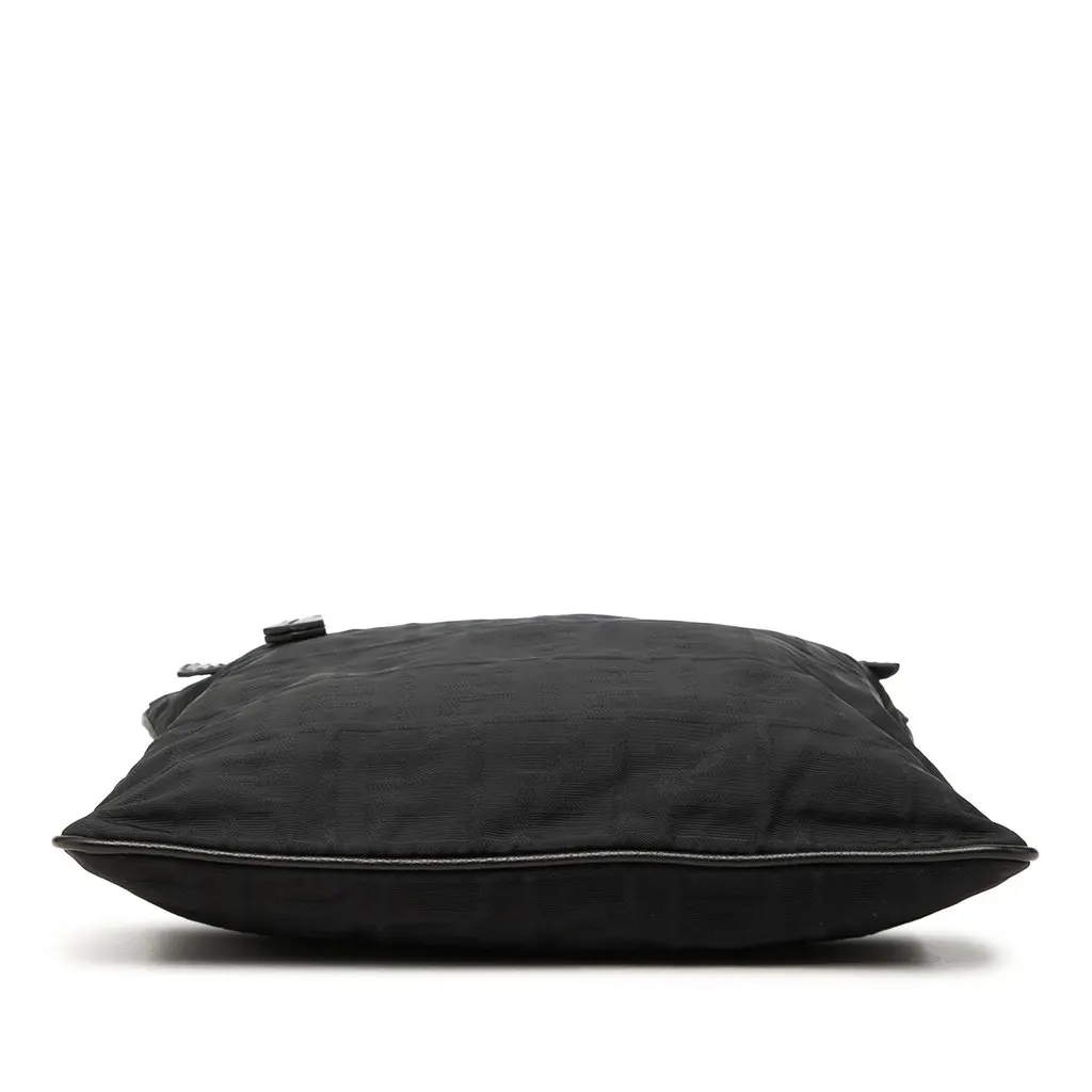 Fendi Zucca Canvas Crossbody Black Canvas Very good - Inside View