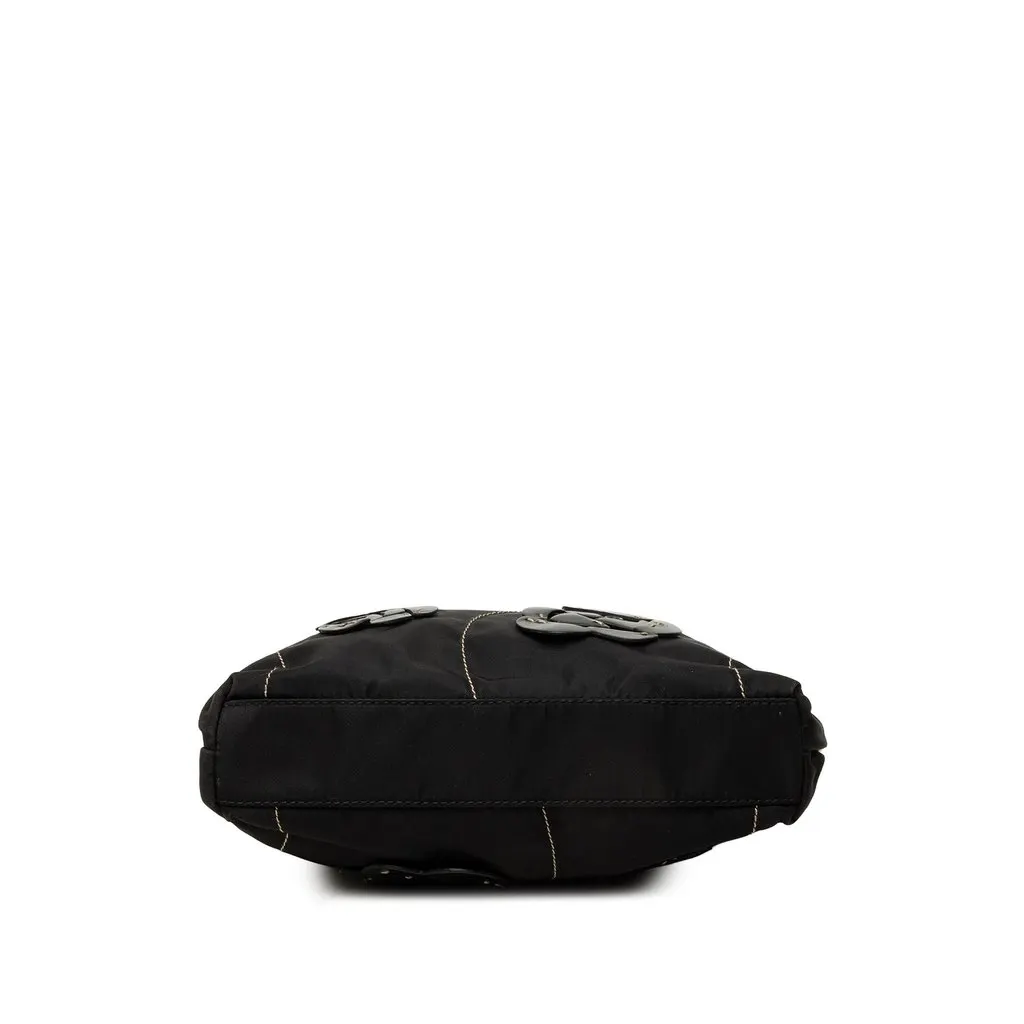 Prada Tessuto Rosette Tote Black Polyamide Very good - Inside View