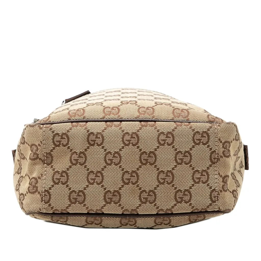 Gucci GG Canvas Crossbody Beige Canvas Good - Inside View
