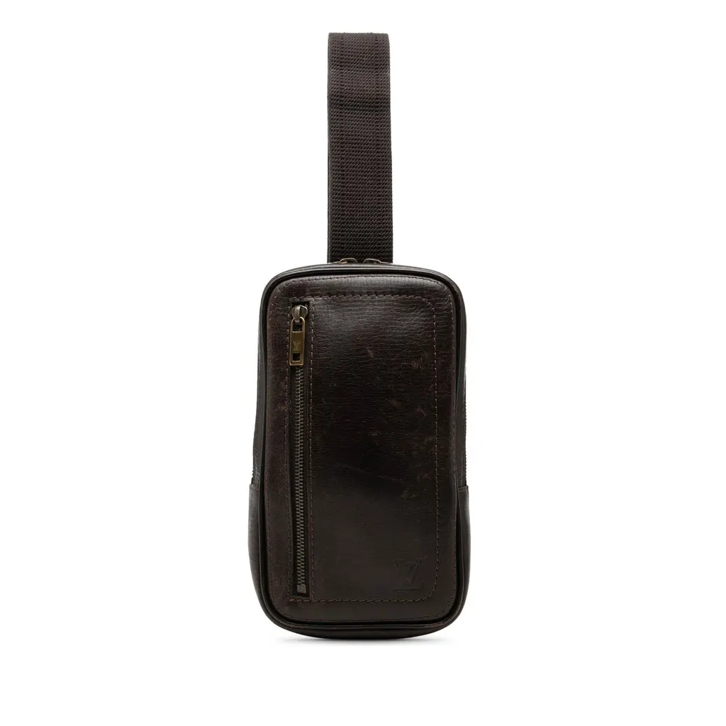 Louis Vuitton Utah Sioux Brown Leather Very good - Front View