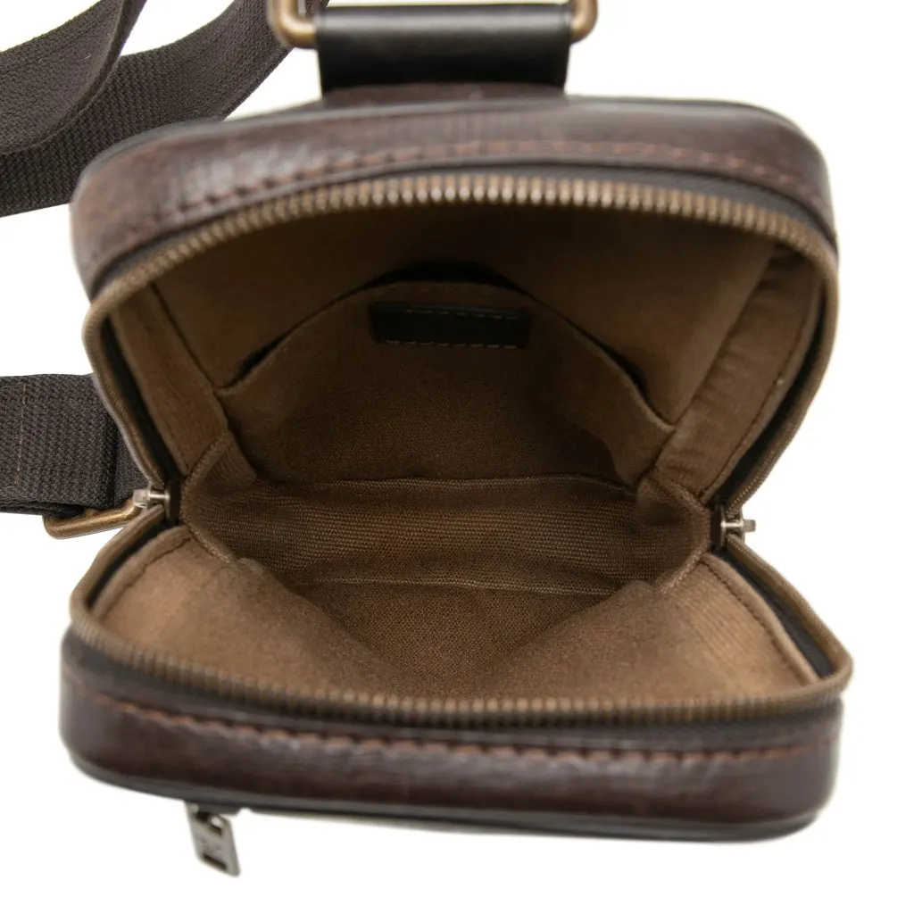 Louis Vuitton Utah Sioux Brown Leather Very good - Model View